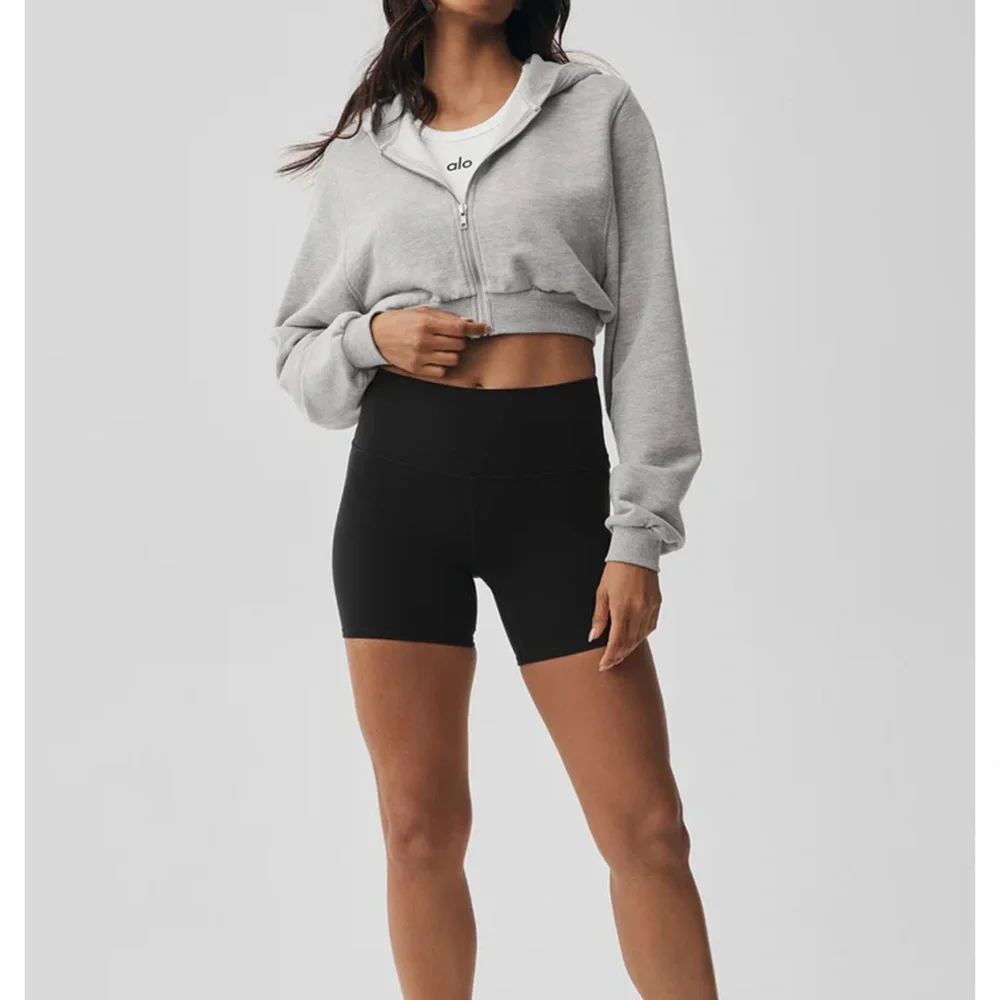 Alo Sweet Escape Zip-Up Hoodie - Picture 3 of 7
